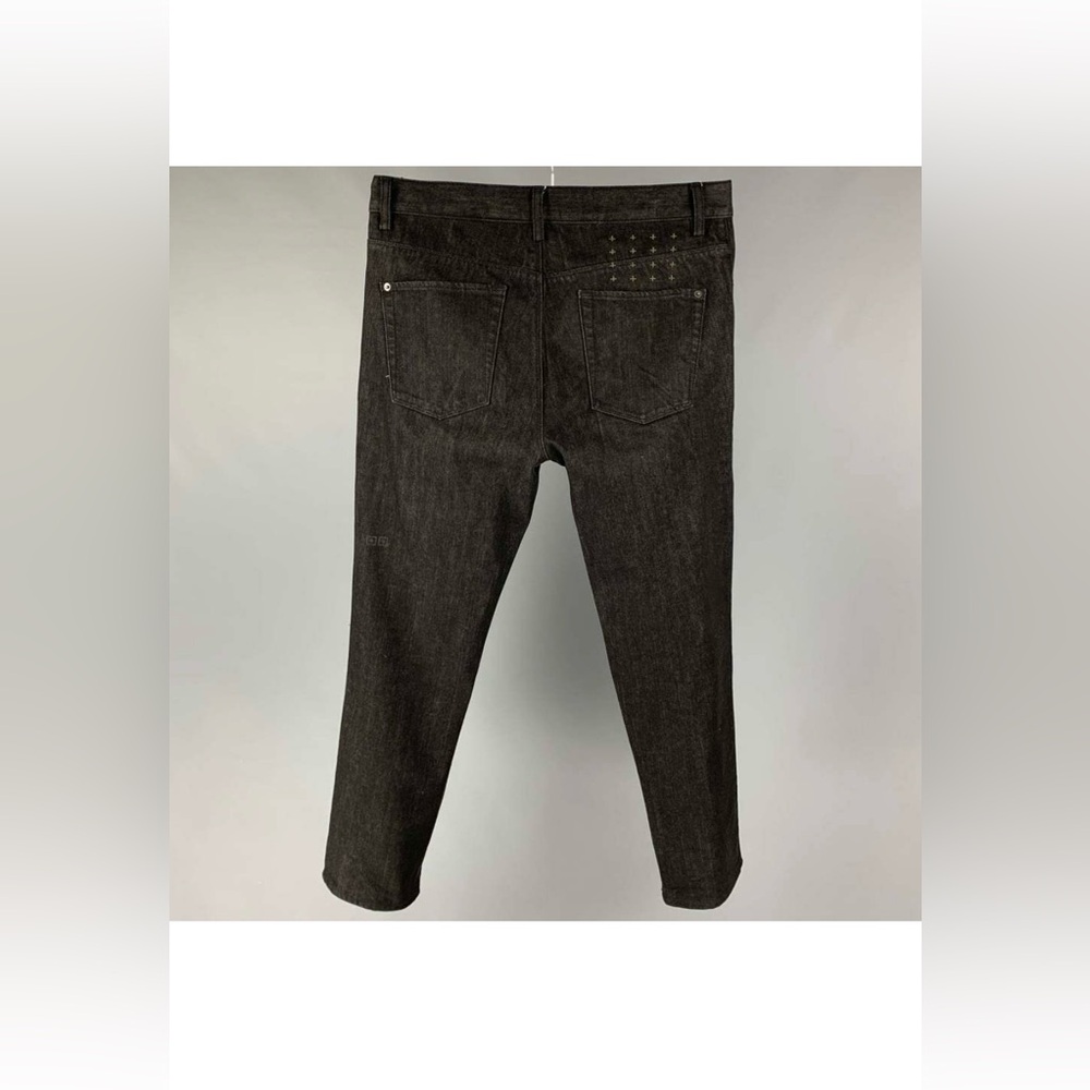 KSUBI Straight Leg Black Jeans (34)